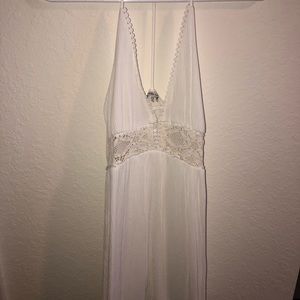 White Lace Summer Dress